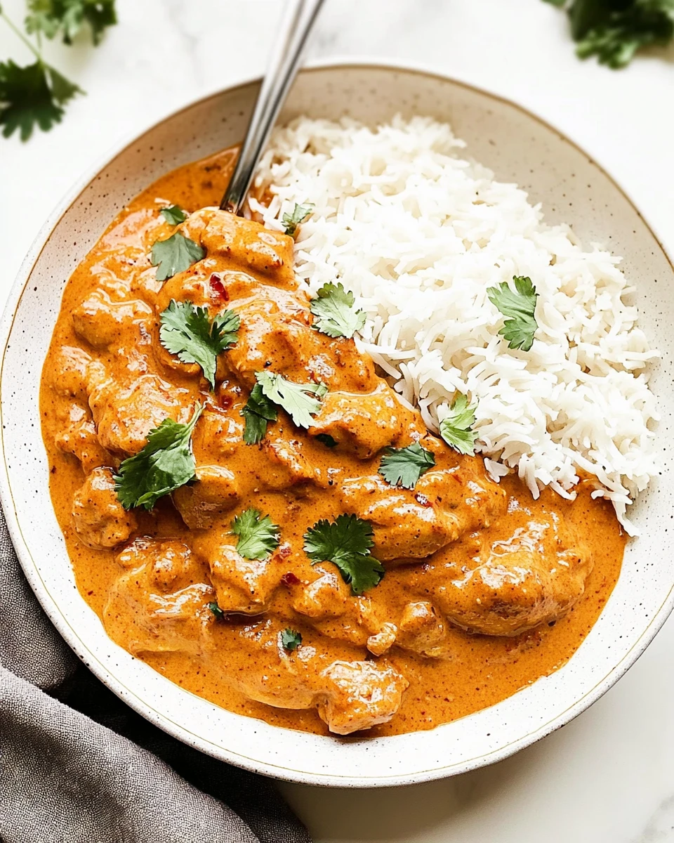 Indian Butter Chicken (Murgh Makhani)