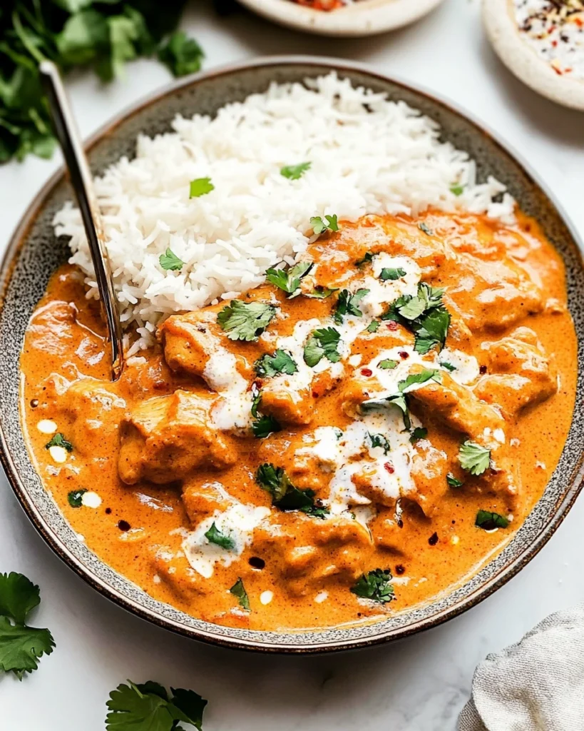 Indian Butter Chicken (Murgh Makhani)