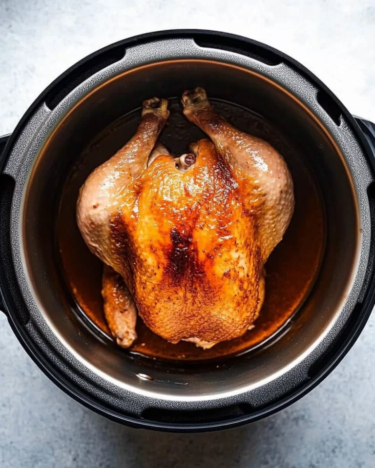 Instant Pot Air Fryer Lid Whole Chicken