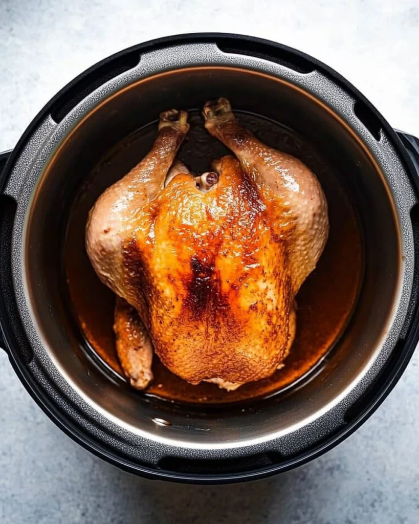 Instant Pot Air Fryer Lid Whole Chicken