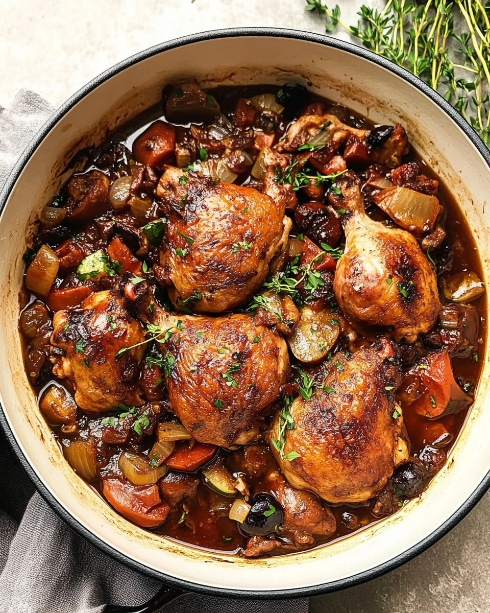 Julia Child’s Coq au Vin