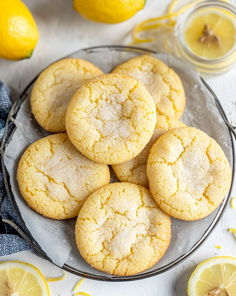 Lemon Sugar Cookies
