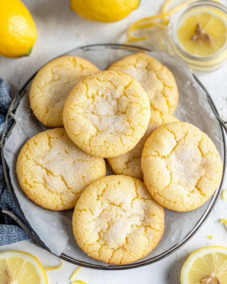 Lemon Sugar Cookies