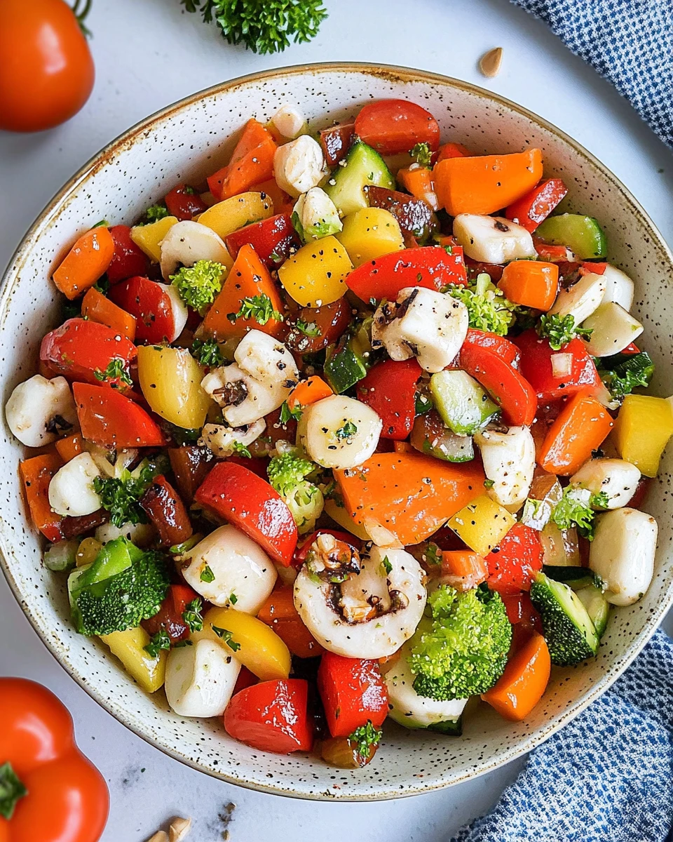 Marinated Vegetable Salad