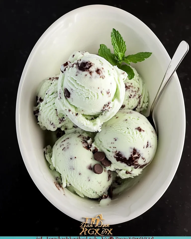 Mint Chocolate Chip Ice Cream