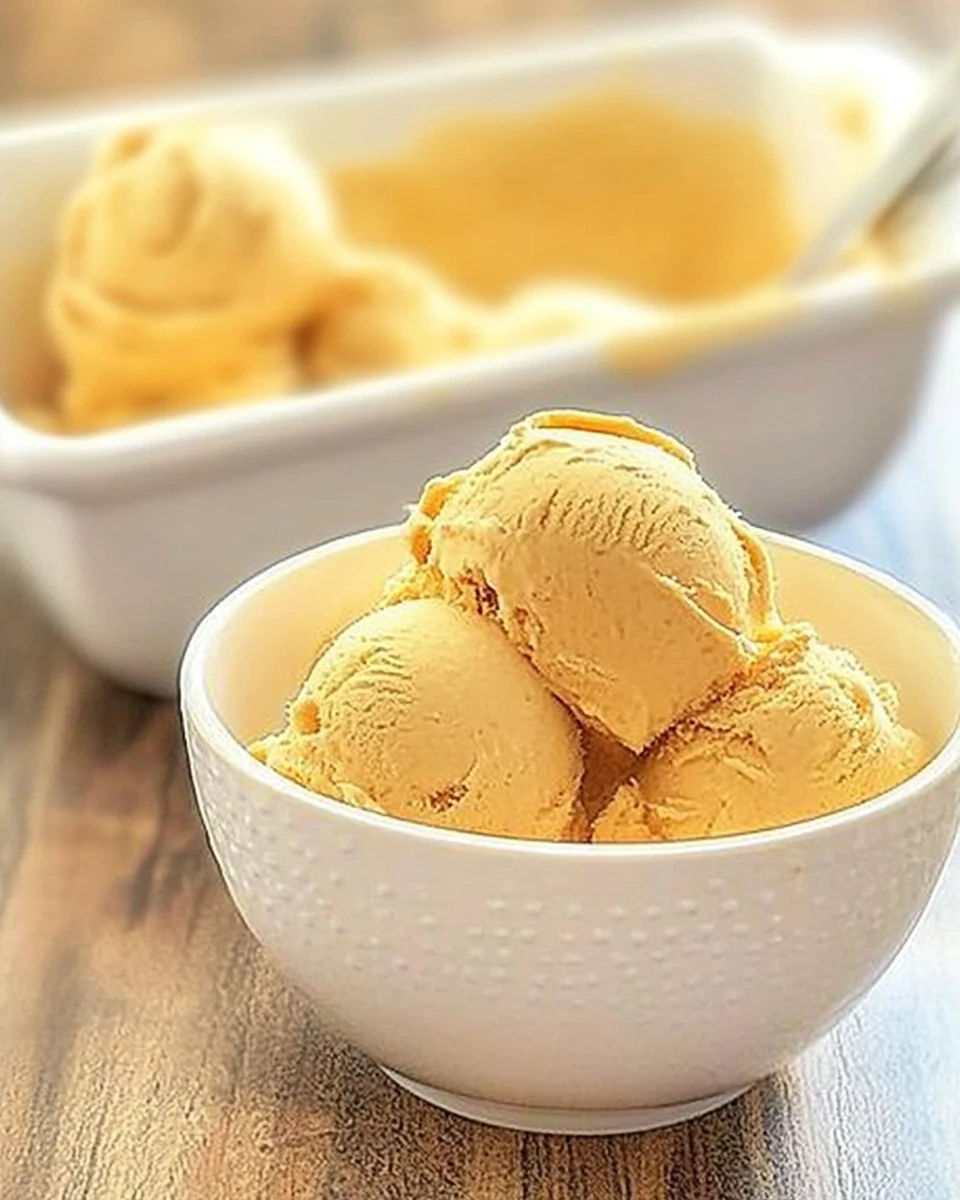 No-Churn Pumpkin Ice Cream