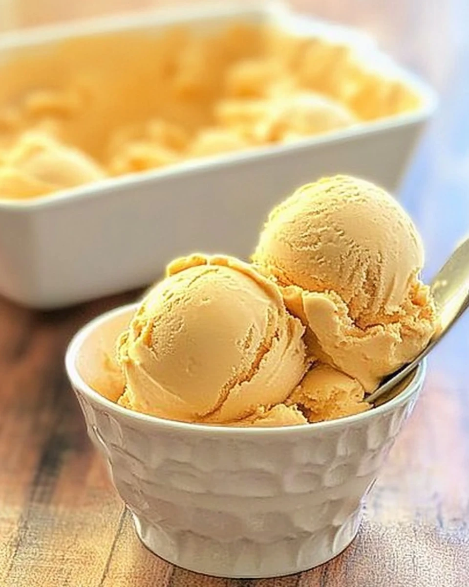No-Churn Pumpkin Ice Cream