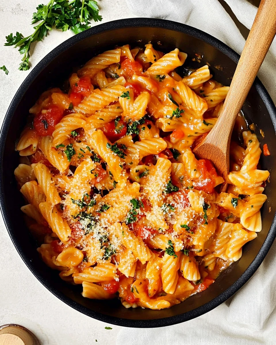 One Pot Pasta: Easy Vegan 20 Minute Dinner