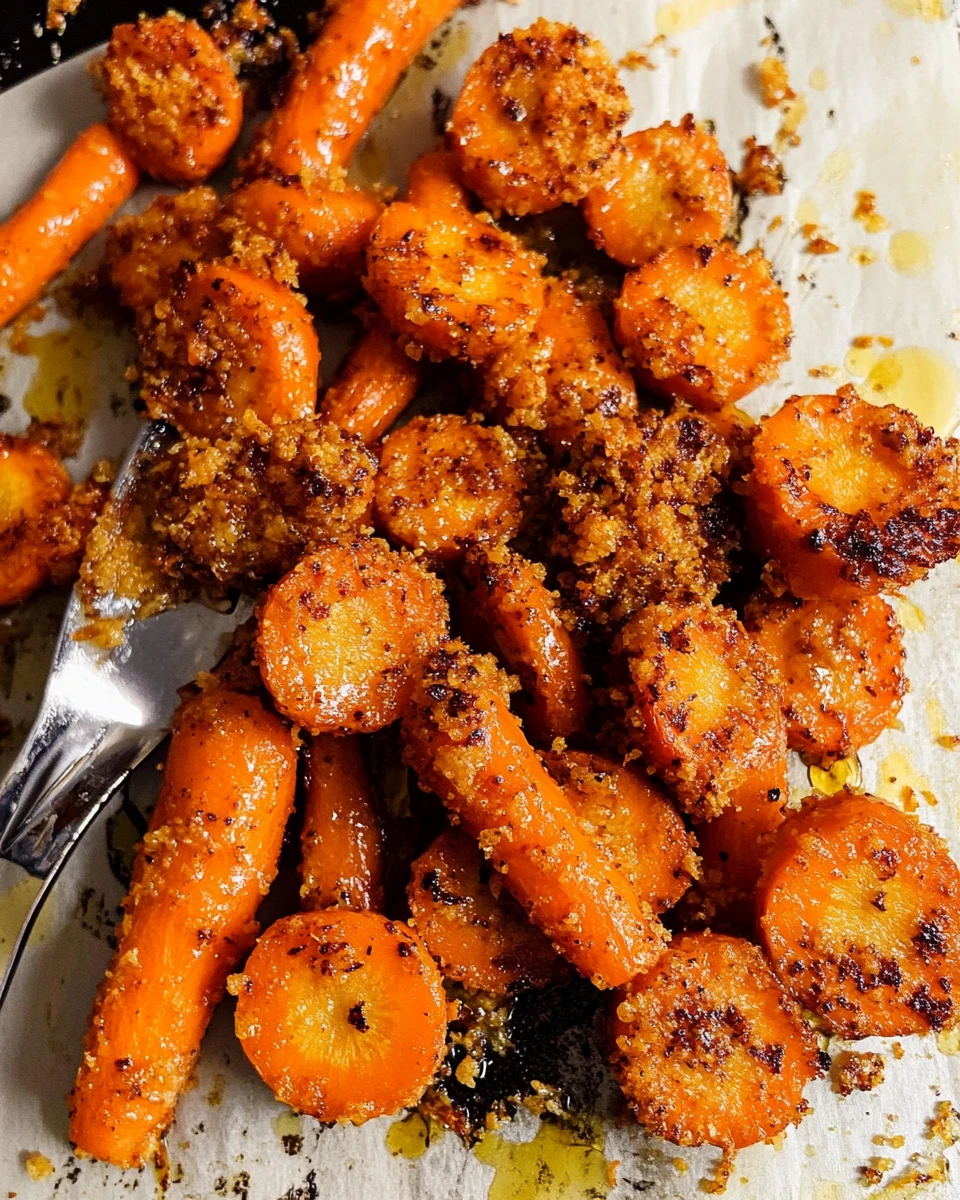 Parmesan Crusted Carrots