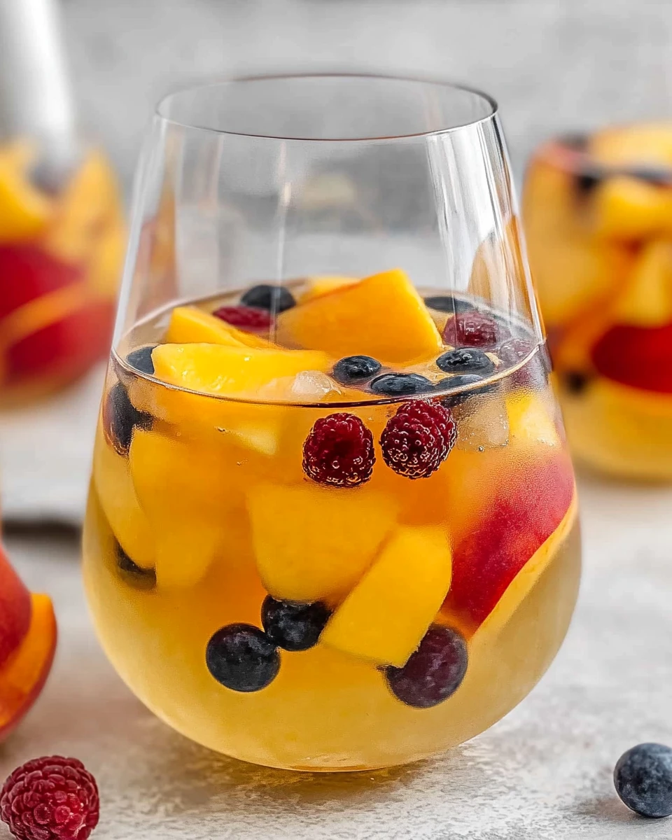 Peach Sangria