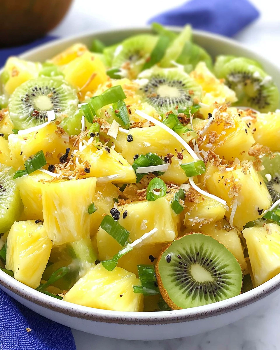 Pineapple Kiwi Salad