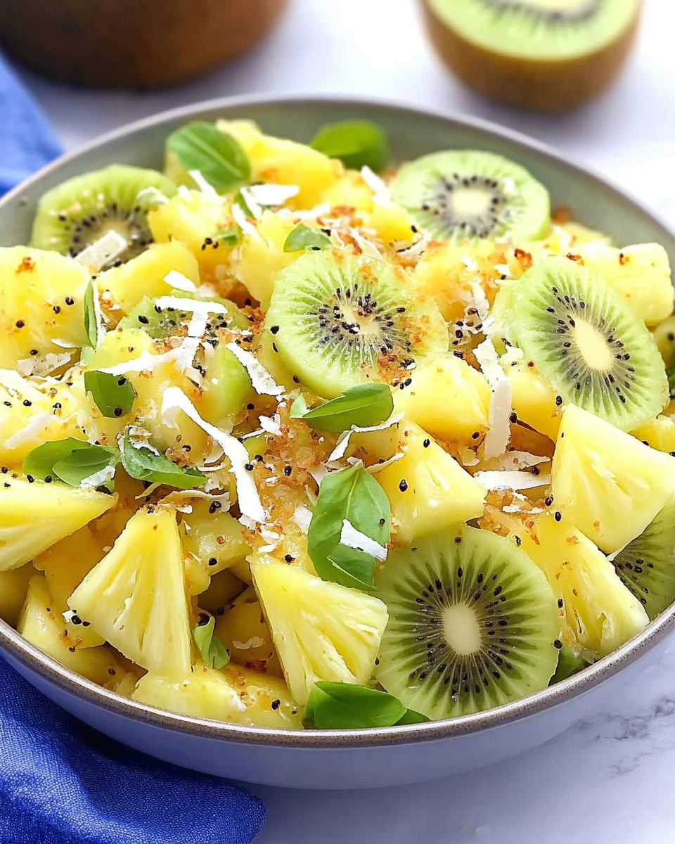 Pineapple Kiwi Salad