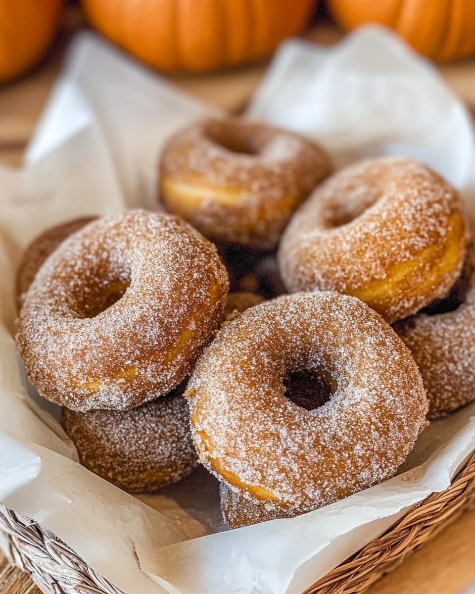 Pumpkin Spice Donuts