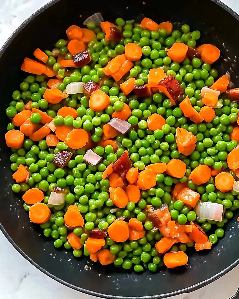 Quick and Easy Peas and Carrots