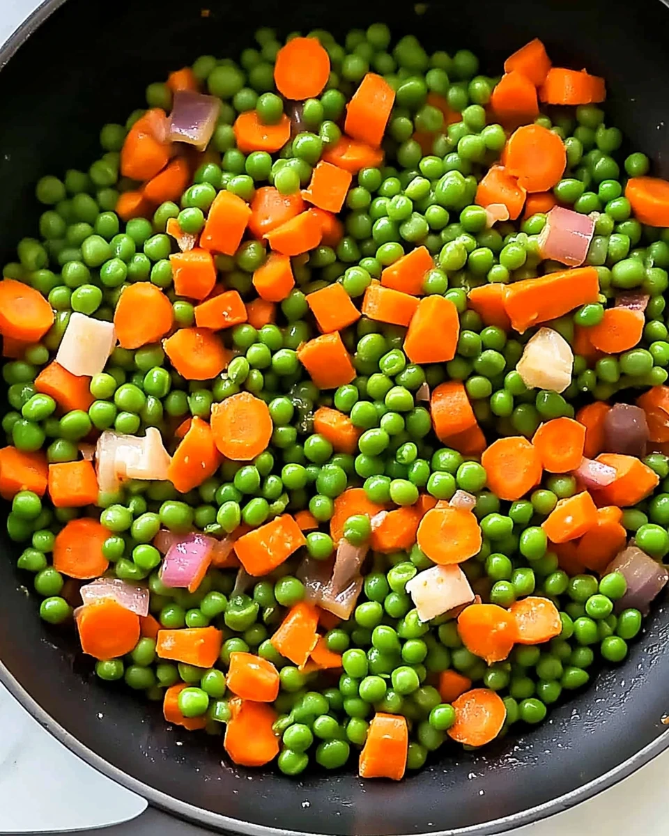 Quick and Easy Peas and Carrots