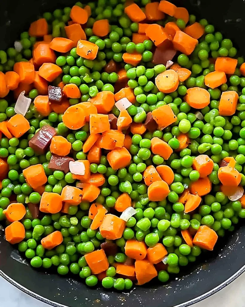 Quick and Easy Peas and Carrots