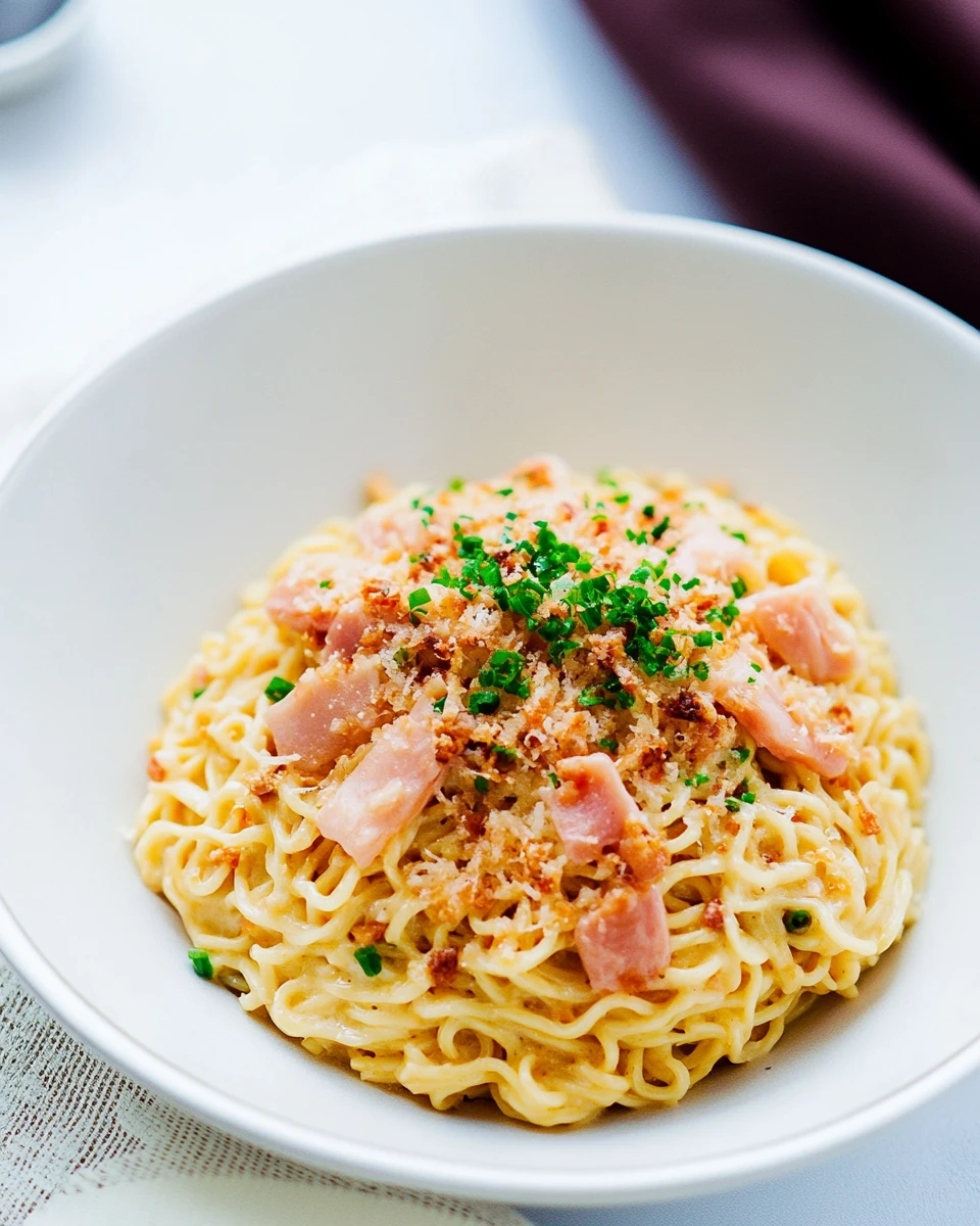 Ramen Carbonara