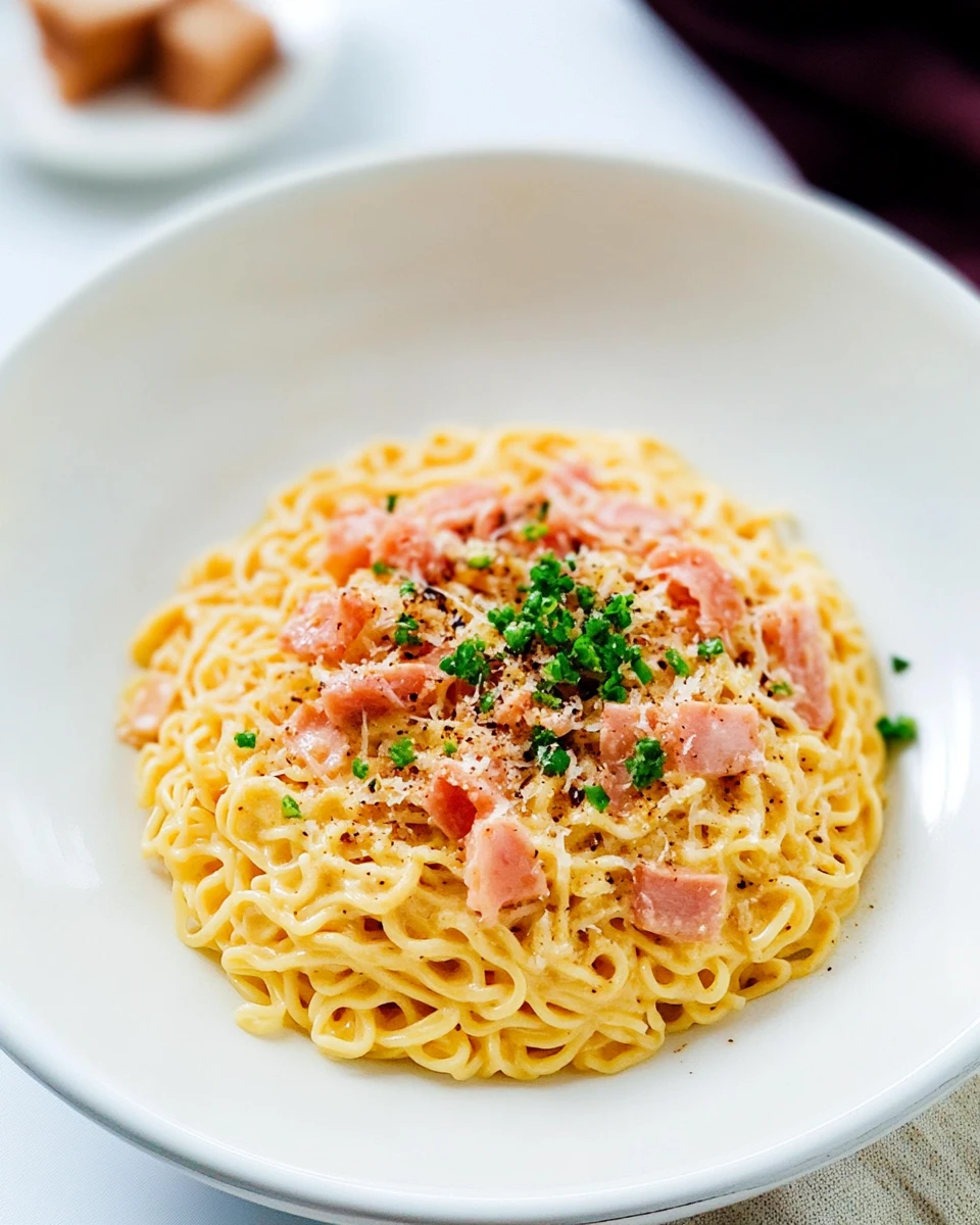 Ramen Carbonara