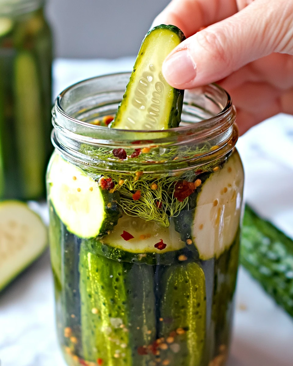 Refrigerator Dill Pickles