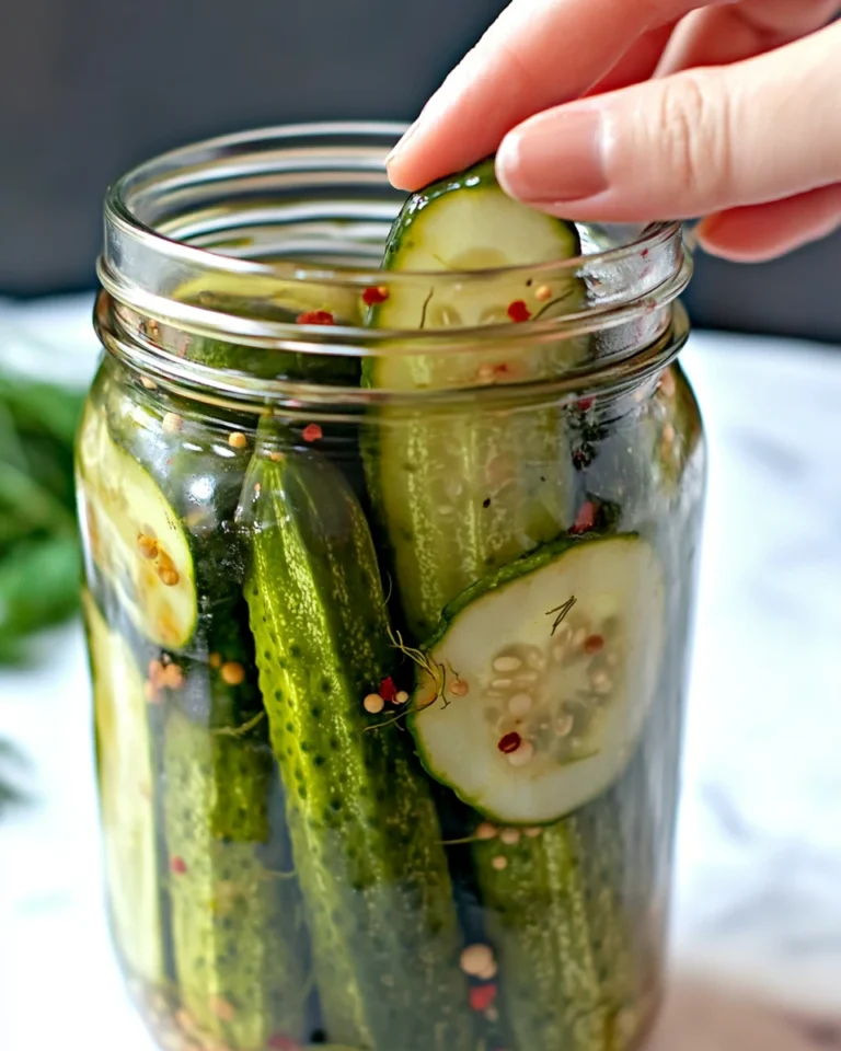 Refrigerator Dill Pickles