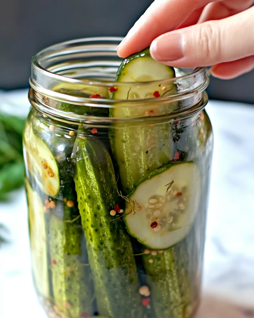 Refrigerator Dill Pickles