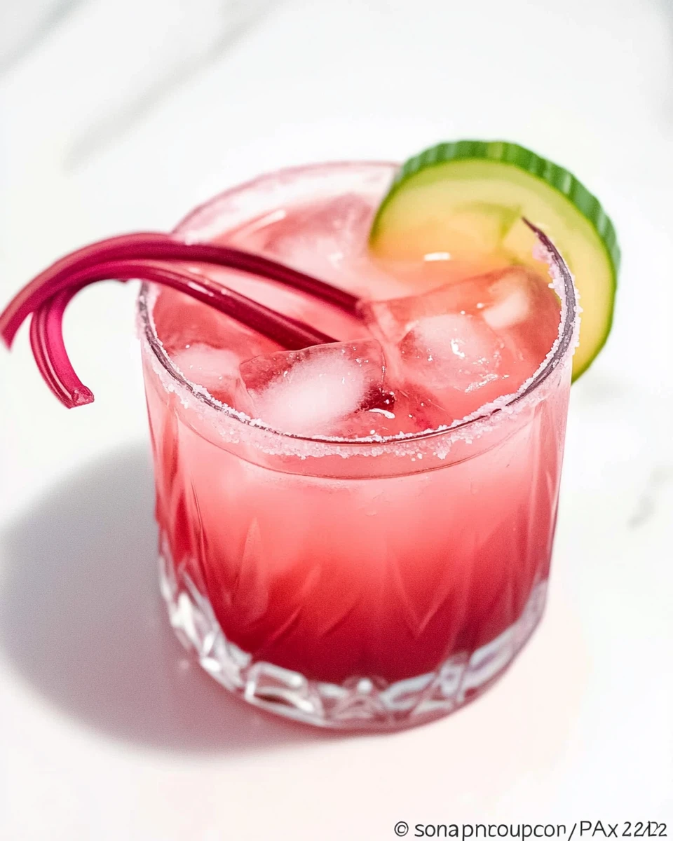 Rhubarb Margarita