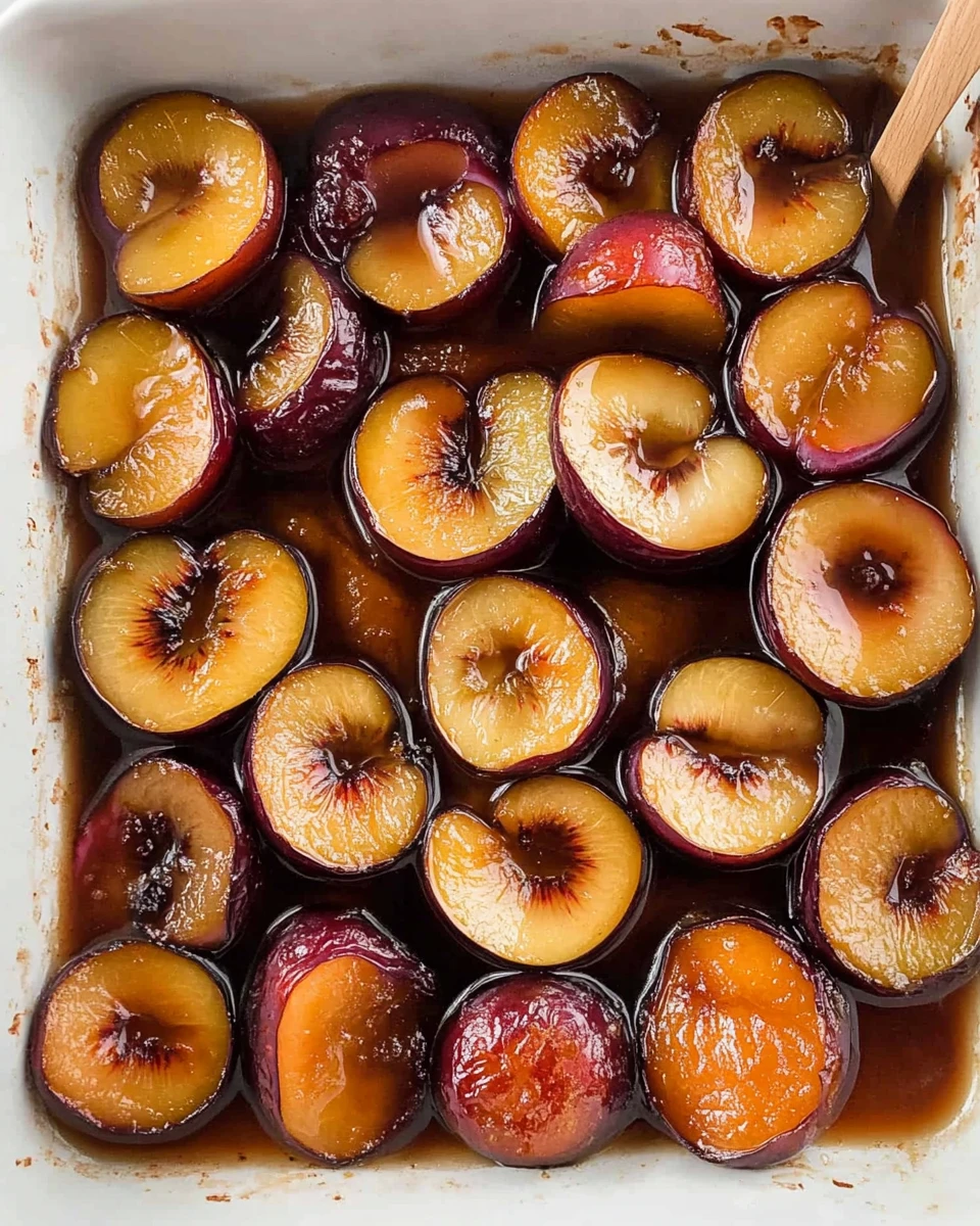 Roasted Plums