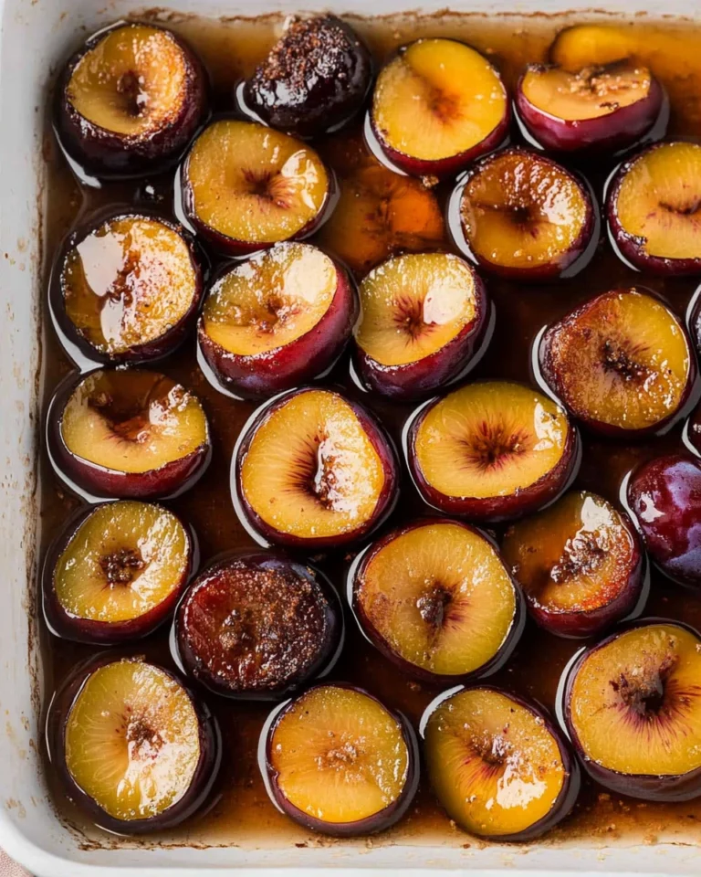 Roasted Plums
