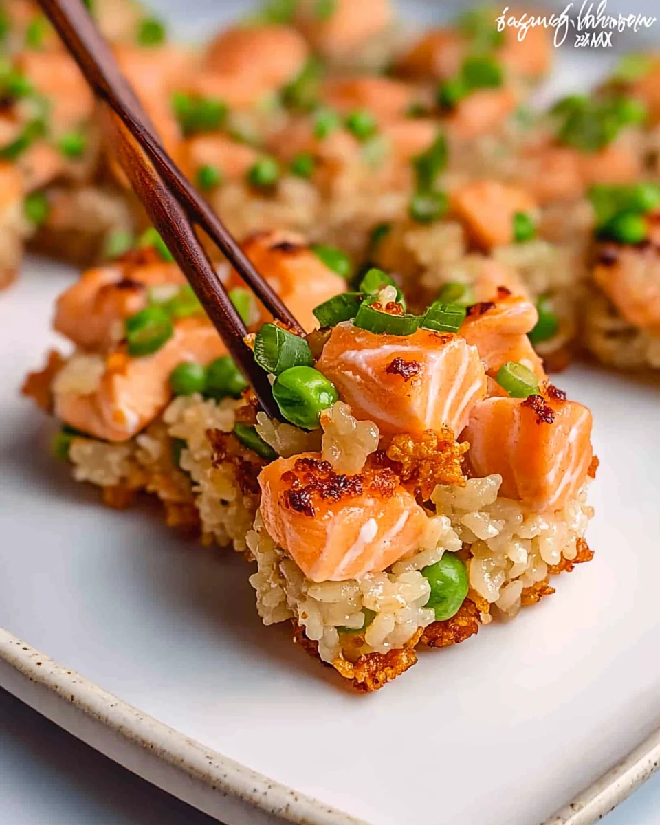 Salmon Crispy Rice