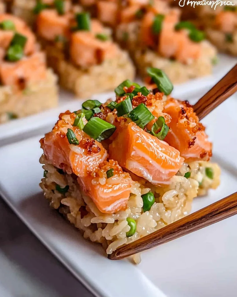 Salmon Crispy Rice