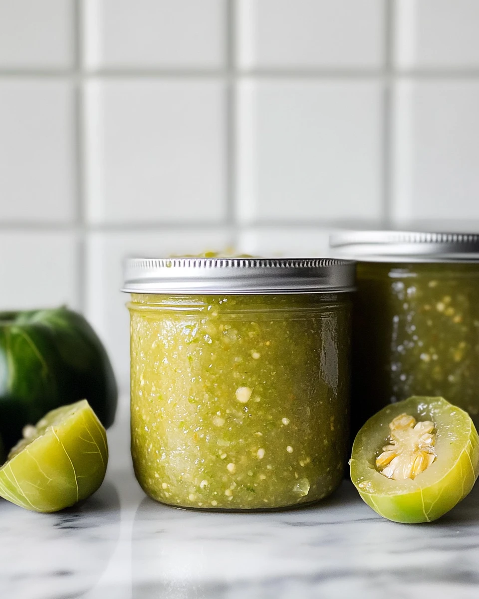 Salsa Verde Tomatillo Salsa