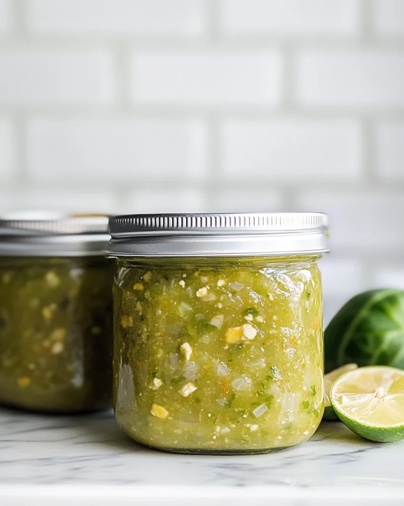 Salsa Verde Tomatillo Salsa