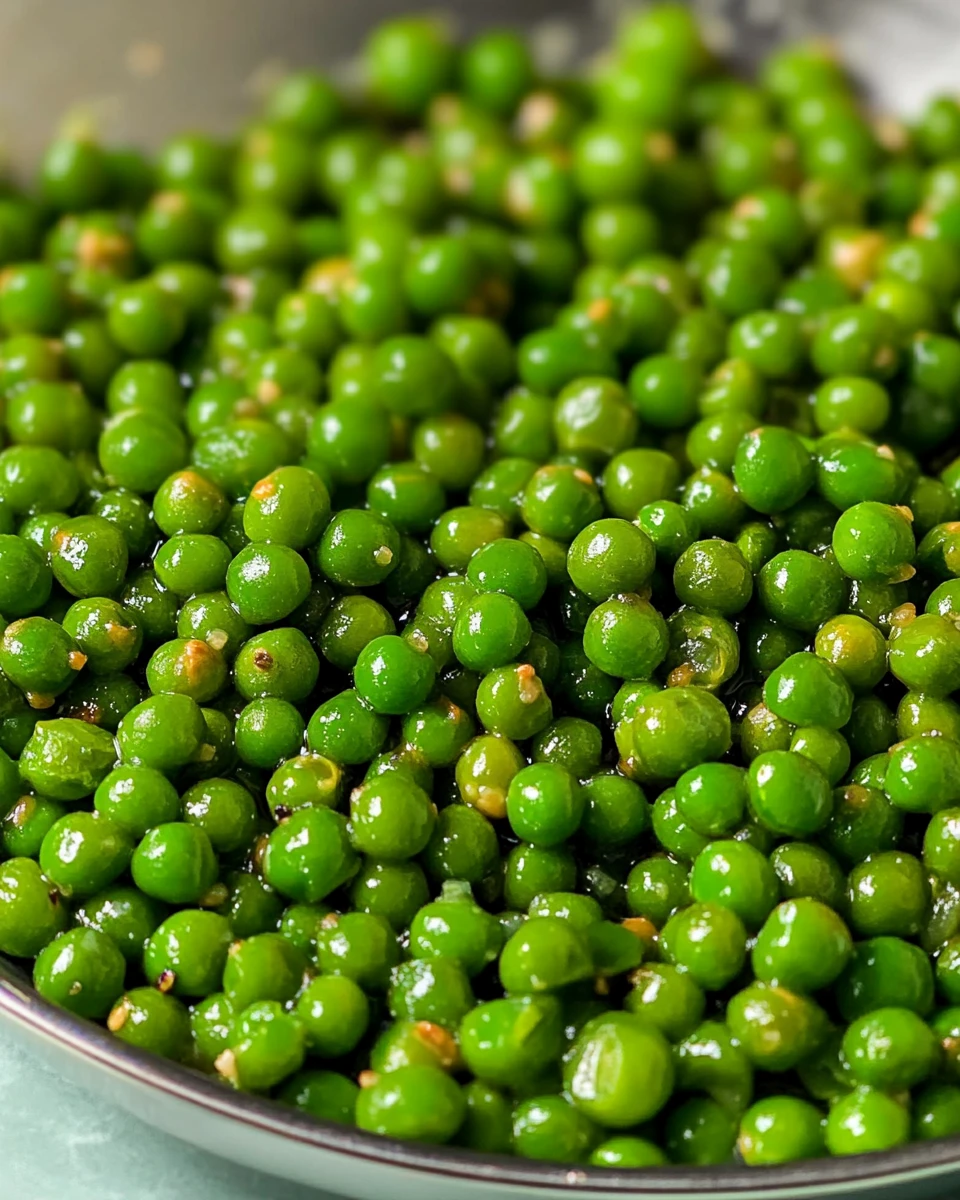 Sauteed Green Peas