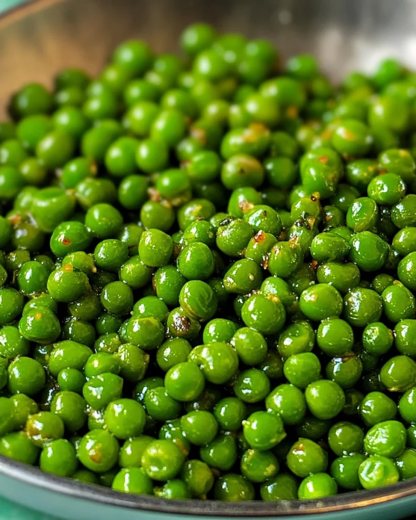 Sauteed Green Peas