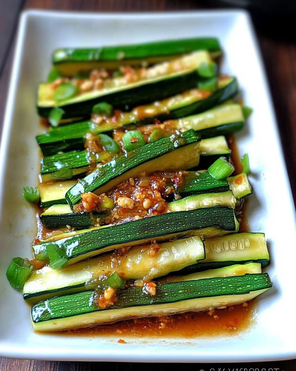Spicy Asian Zucchini