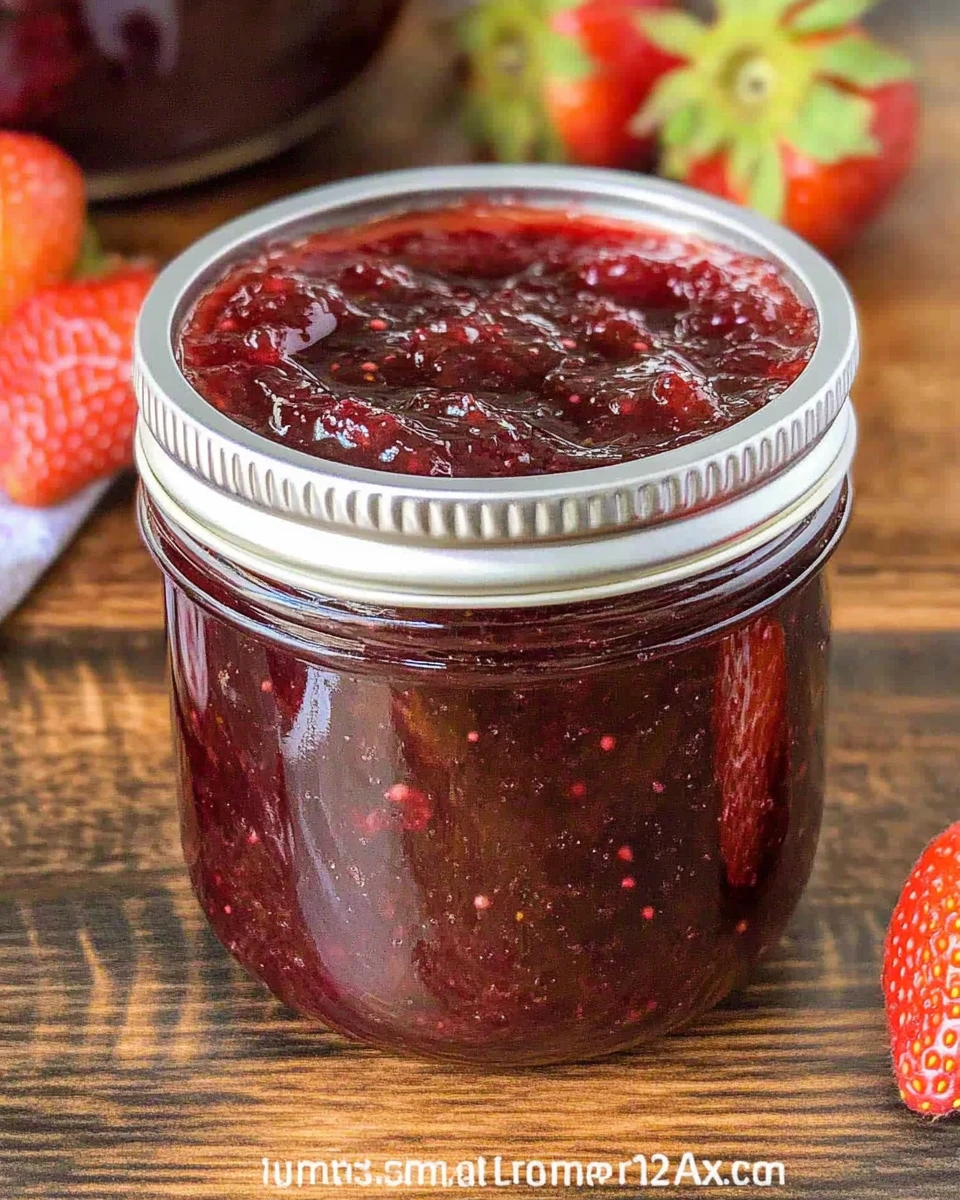 Strawberry Gooseberry Jam
