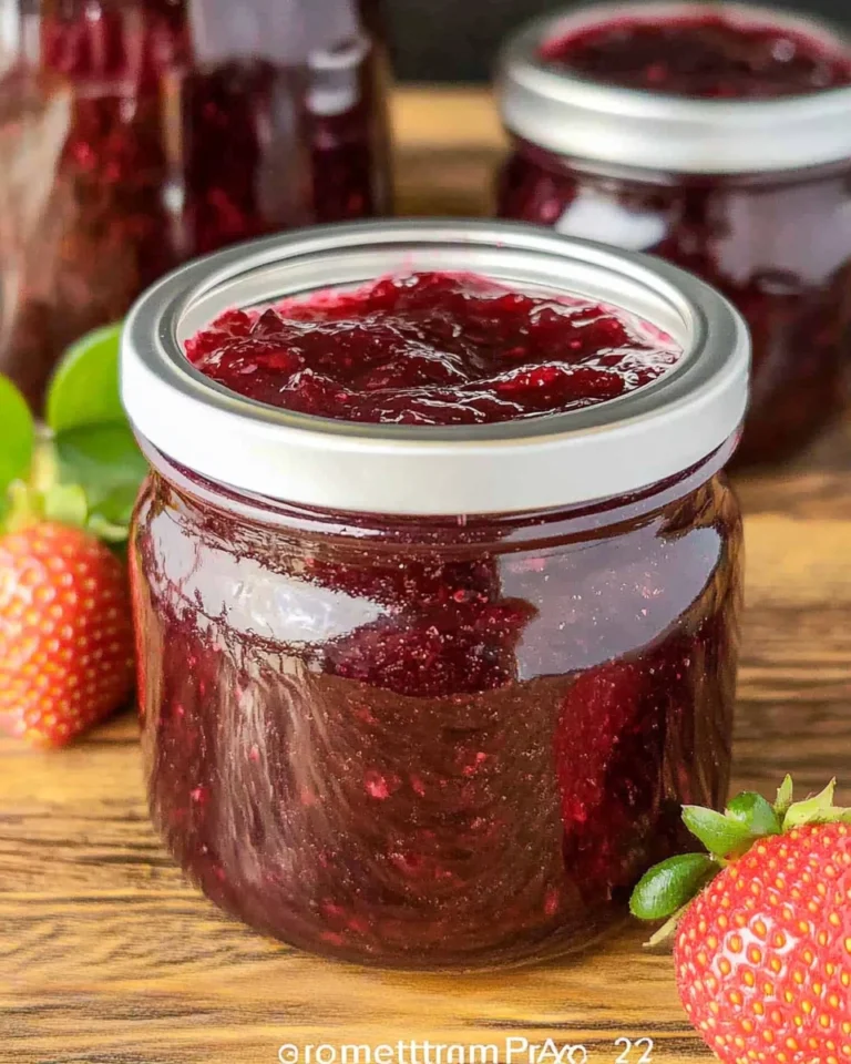 Strawberry Gooseberry Jam