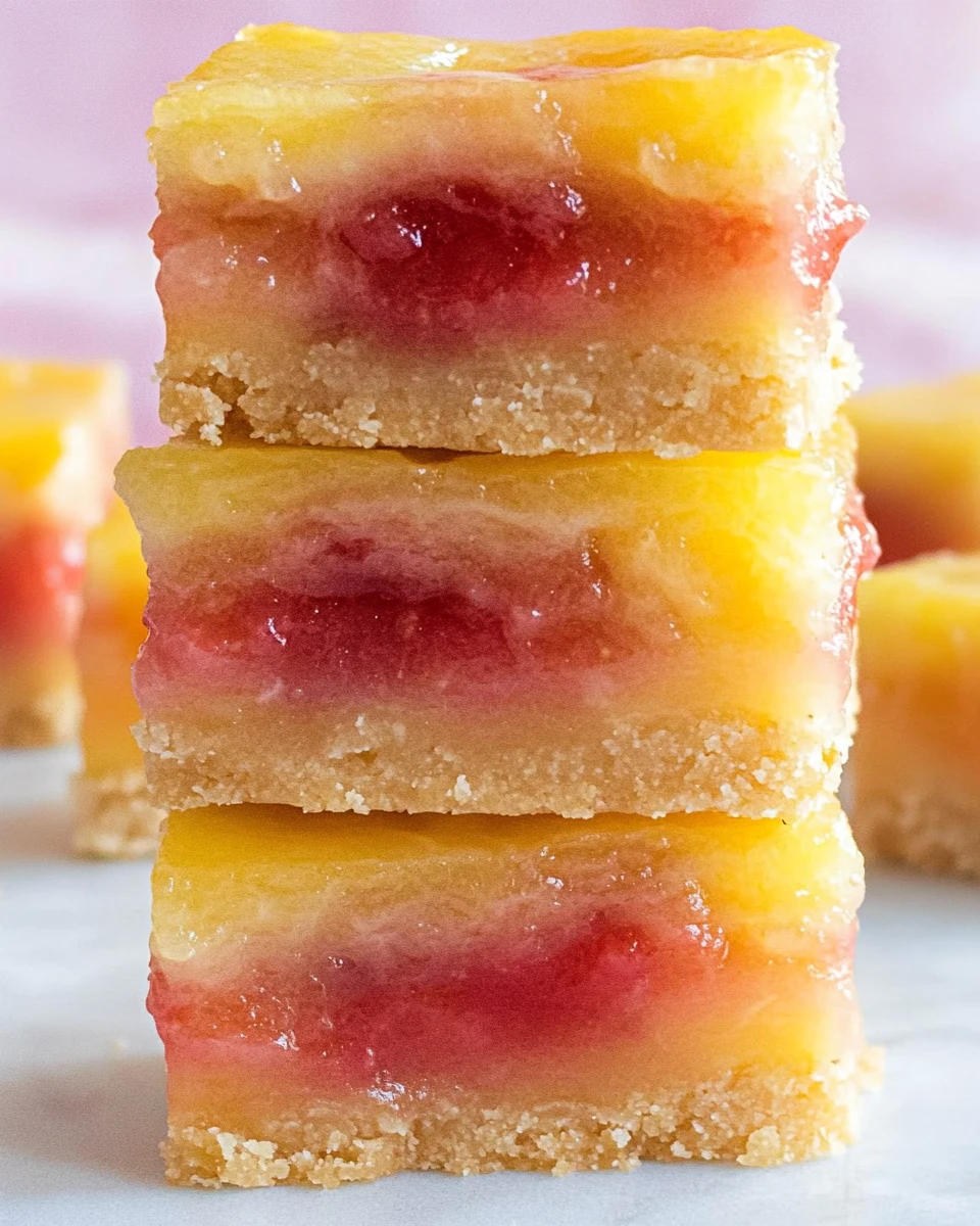 Strawberry Lemon Bars