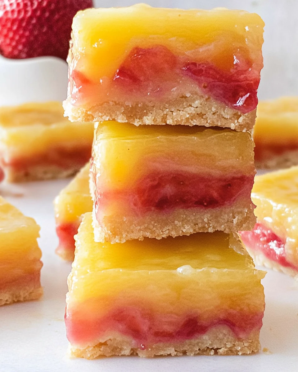 Strawberry Lemon Bars