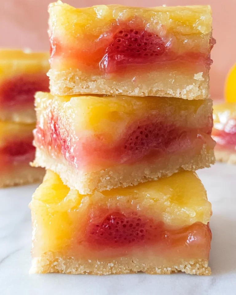 Strawberry Lemon Bars