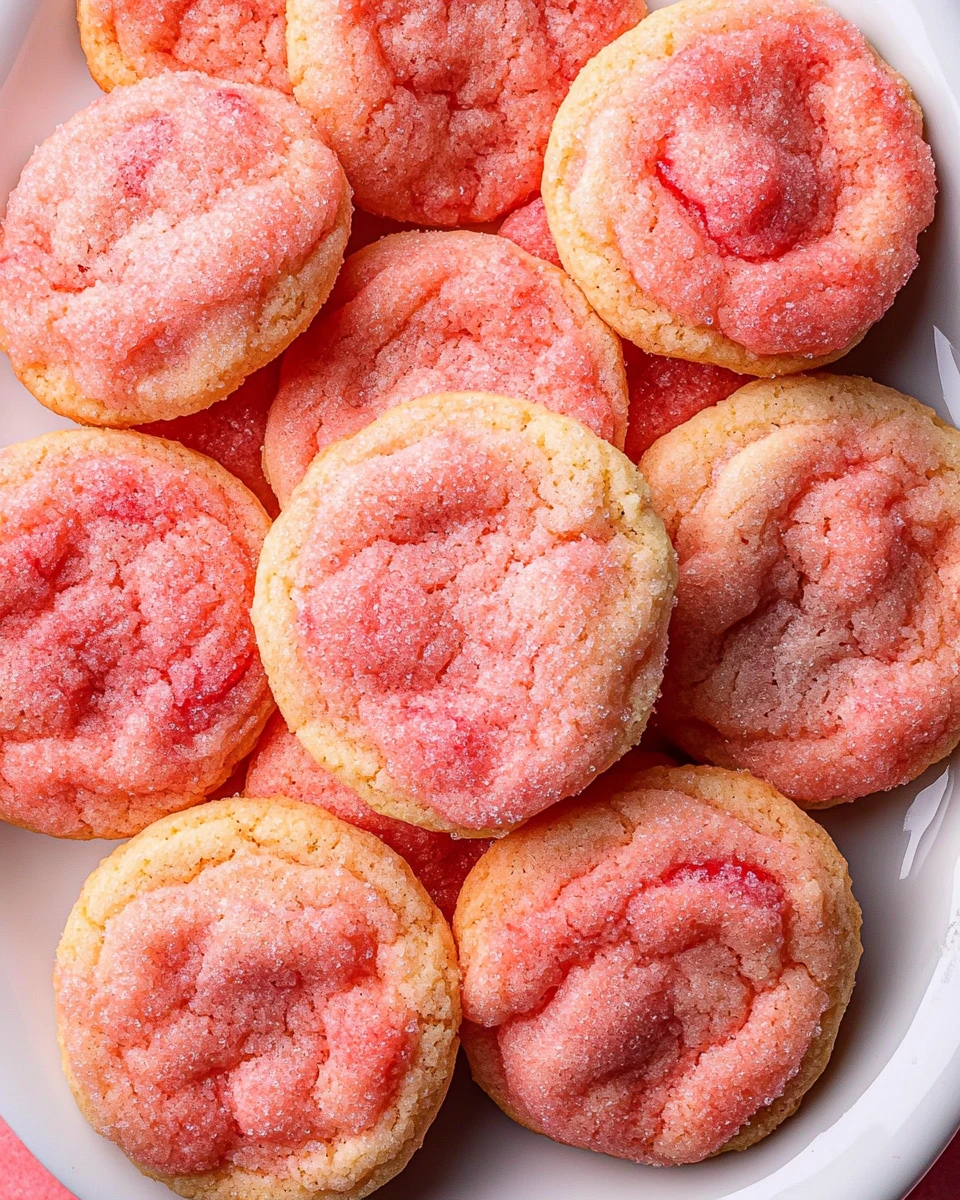 Strawberry Sugar Cookies
