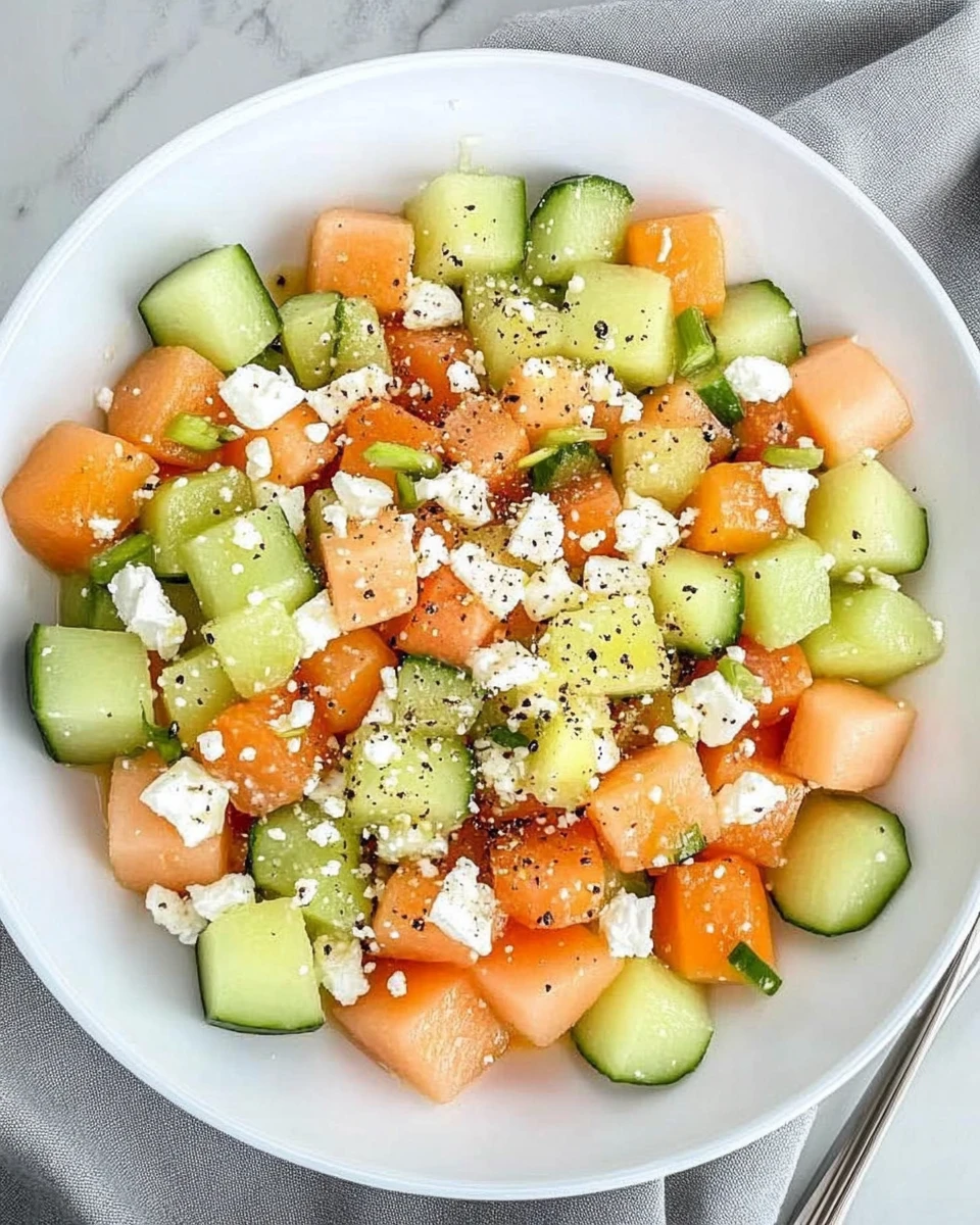 Summer Melon Salad with Feta
