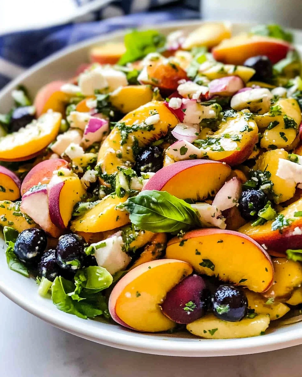 Summer Peach Salad