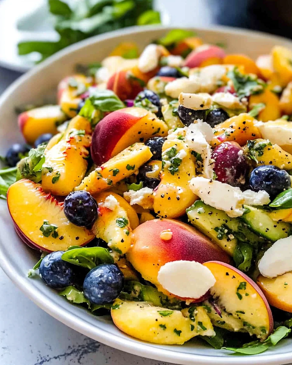 Summer Peach Salad