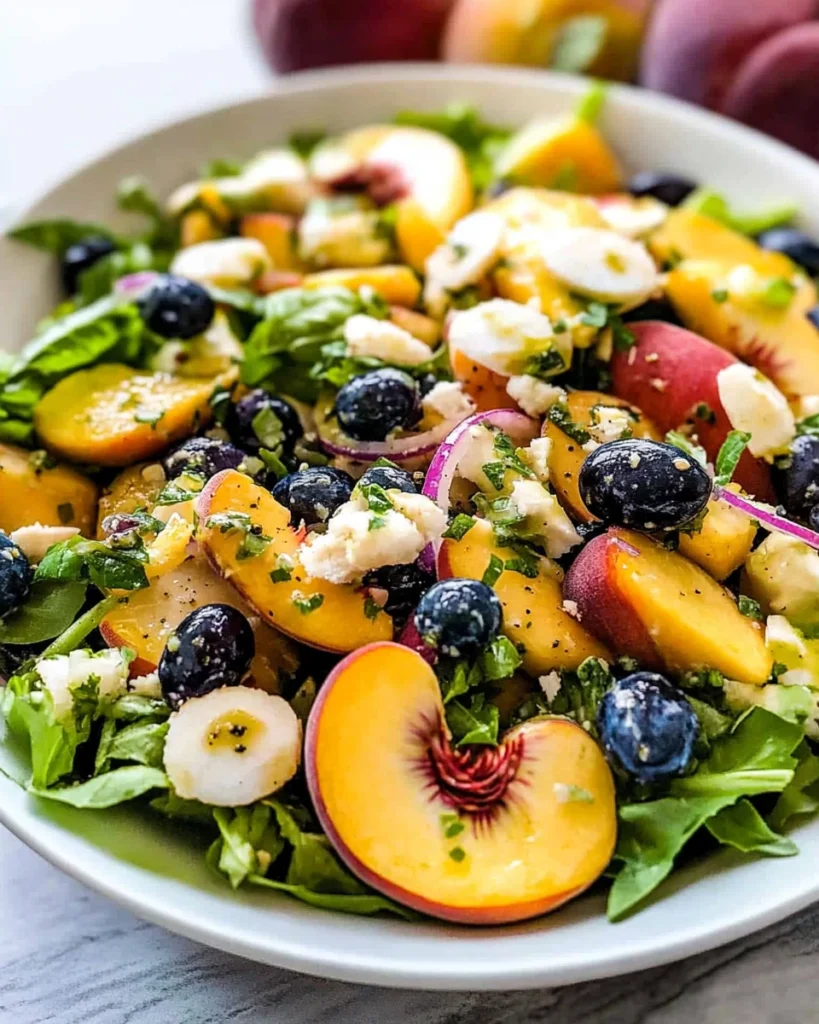 Summer Peach Salad