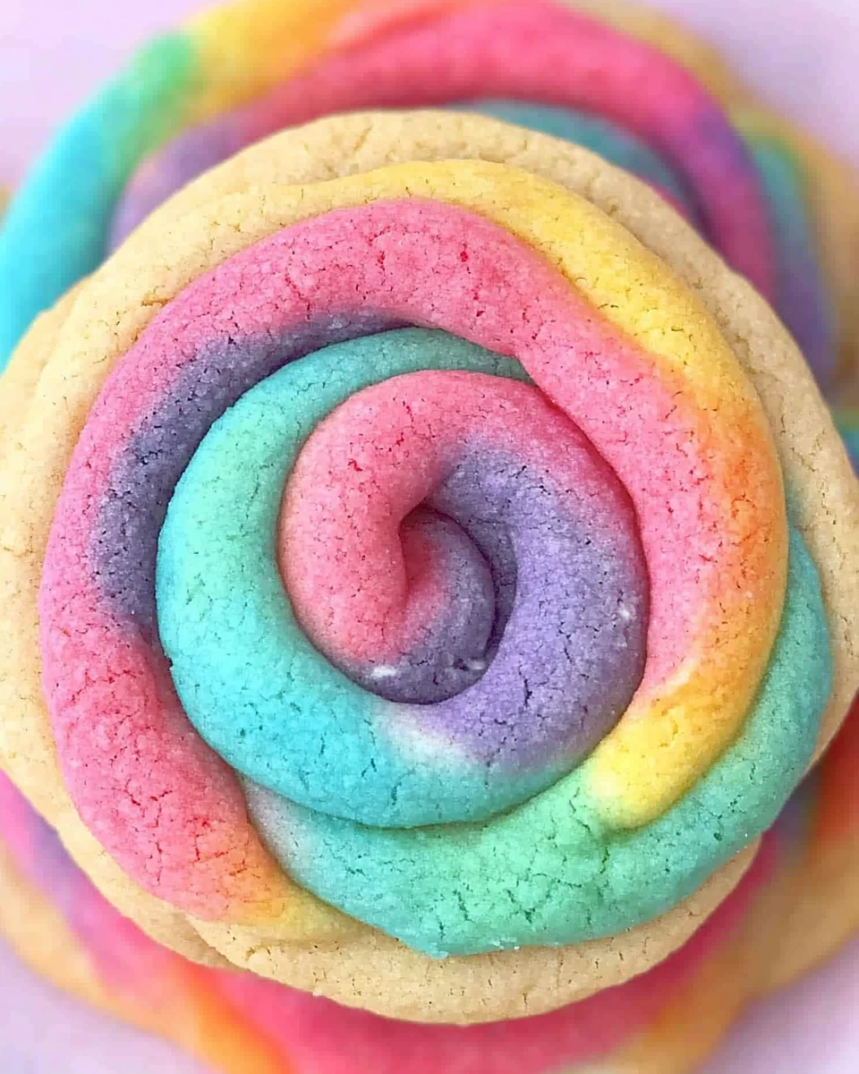 Tie Dye Cookies