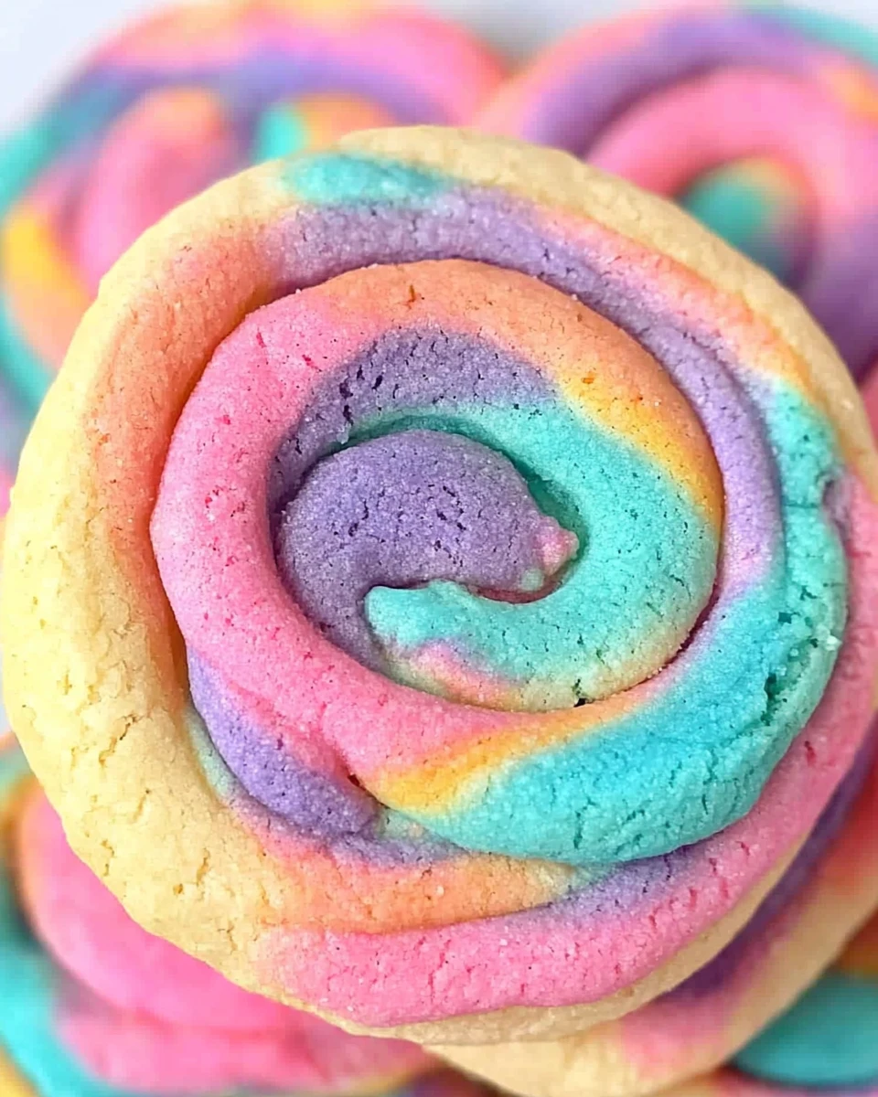 Tie Dye Cookies