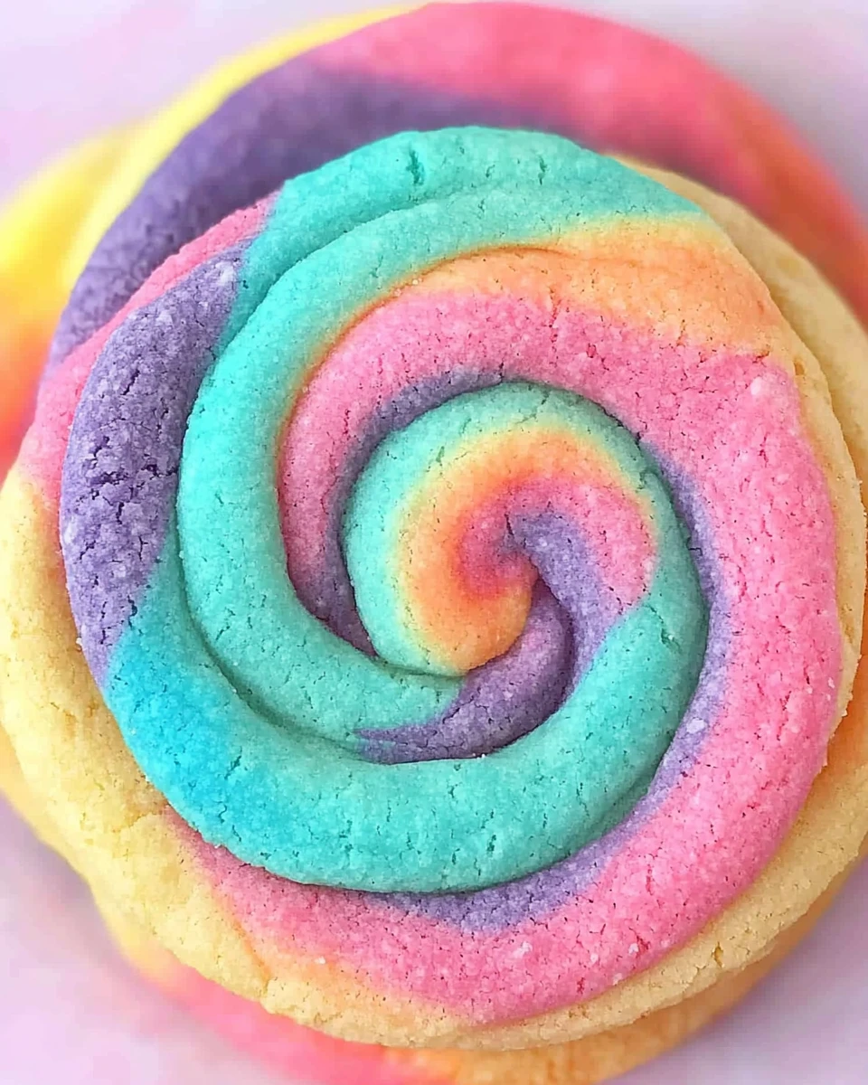 Tie Dye Cookies