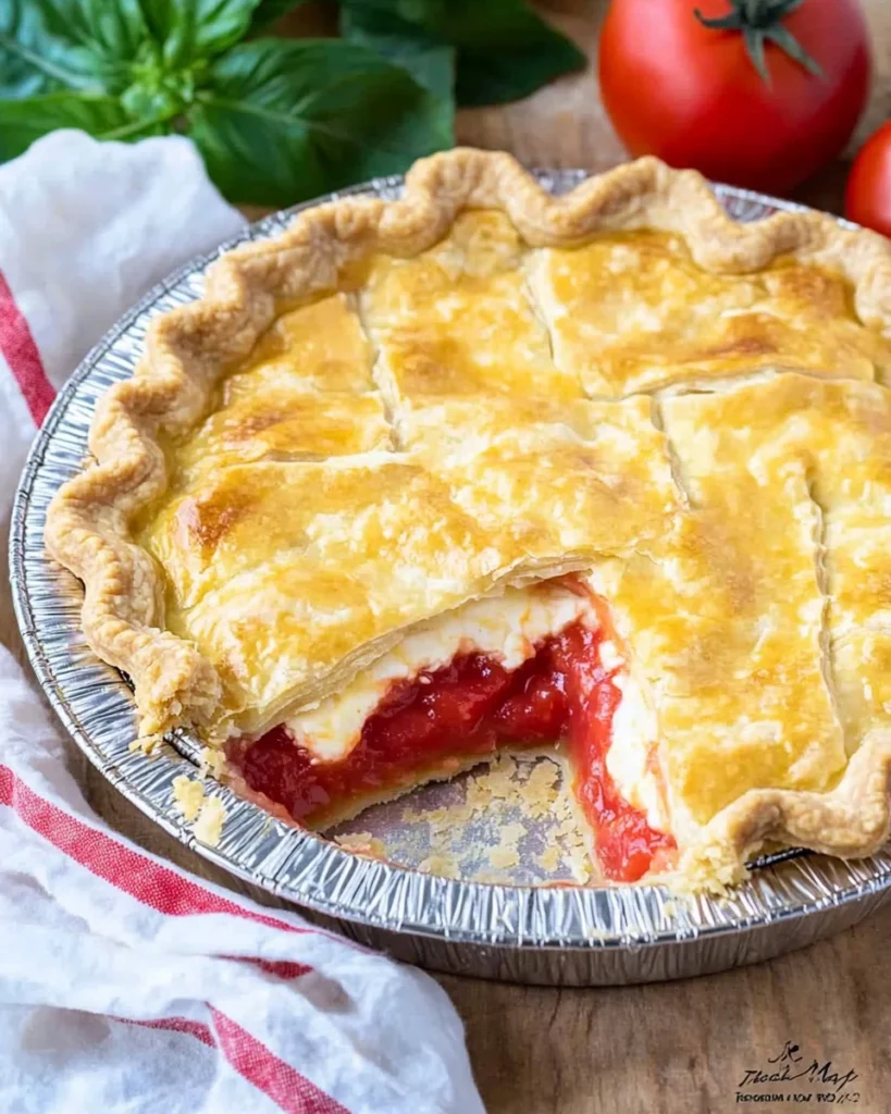 Traditional Southern Tomato Pie