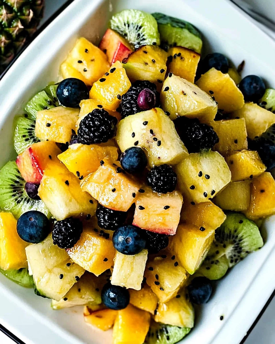 Easy gluten-free fruit salad for BBQs and parties